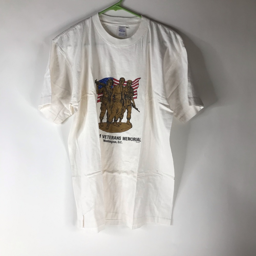 VTG. 90’s Vietnam Vet Memorial T-shirt Men’s XL